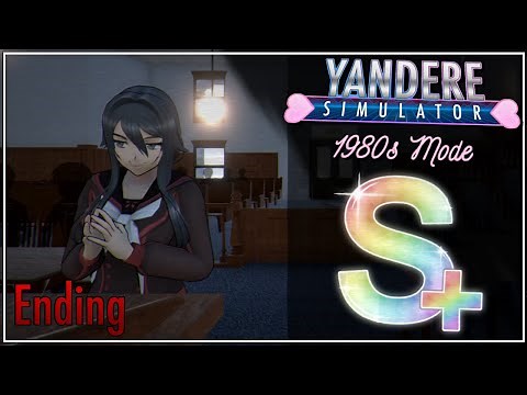 Ending + Bonus "S+ Rank" Cutscene - Yandere Simulator 1980s Mode