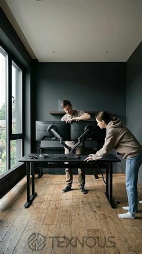 This gaming desk transformation is insane #gaming #setup