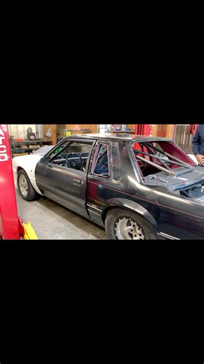 Pro Street Foxbody final touches! #racecar #car #prostreet