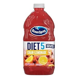Ocean Spray® Diet Cran-Lemonade™ Cranberry Lemonade Juice Drink, 64 Fl Oz Bottle (Pack of 8)