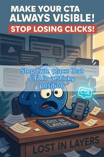 Mini Tutorial: Always-Visible CTA 🚀