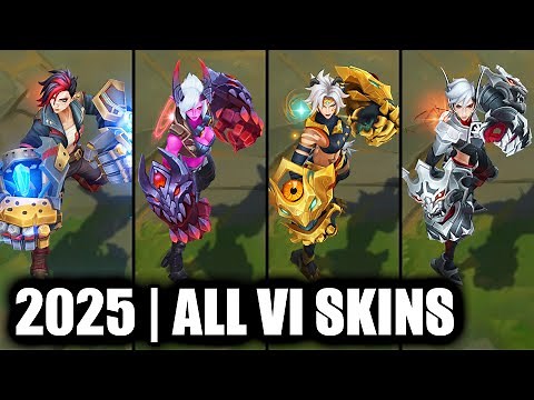 ALL VI SKINS SPOTLIGHT 2025 | League of Legends