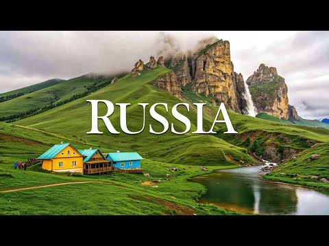 Russia 4K Video Nature - Calming Relaxing Music - Amazing Nature