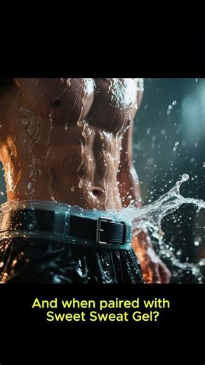 Sweat & Sculpt: The Ultimate Premium Fitness Belt for Women & Men