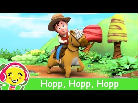 Hopp, Hopp, Hopp! 🦄 Lilla Hästen 🐎 HeyKids Svenska