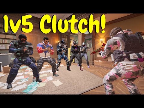 1v5 Ace in Rainbow Six Siege