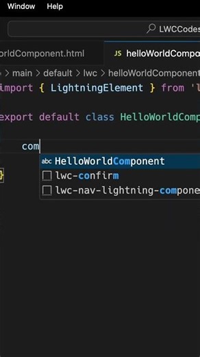 Hello World - Lightning Web Component (LWC)