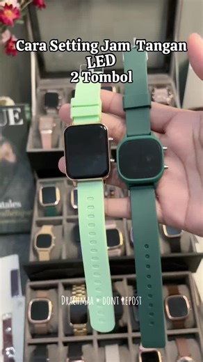 Cara Setting Jam Tangan Digital 2 Tombol dengan Mudah