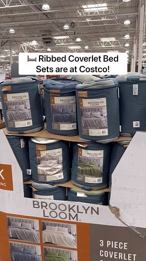 Costco Ribbed Coverlet Bed Sets | Affordable & Cozy Bedding