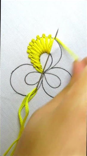 latest hand embroidery tutorial for beginners, #bordado #embroidery #diy #viral #reels #shorts