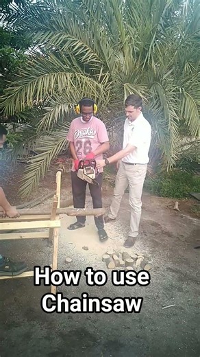 how to properly and safely use the #chainsaw