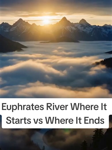 Euphrates River Where It Starts vs Where It Ends. Euphrates begins Armenian Highlands southeastern Turkey two rivers Kara Su Murat Su elevations 10000 feet above sea level. Ancient Armenians believed mountains throne storm god. In this video we explore; Where Euphrates River starts and ends, Euphrates source to Persian Gulf, Armenian Highlands sacred mountains, Euphrates symbolic meaning #EuphratesJourney #ArmenianHighlands #RiverOfProphecy #AlphaOmega