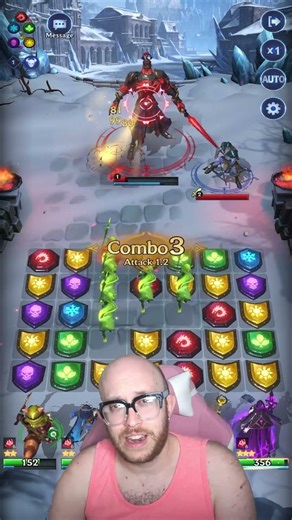 I WAS SURPRISED BY THIS FANTASY PUZZLE GAME #ad #shorts #gaming