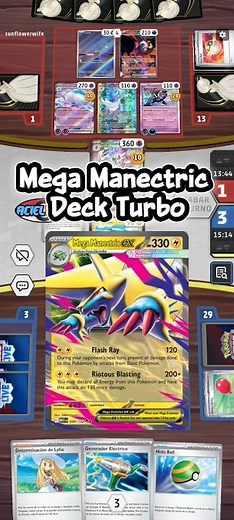 Mega Manectric ex #pokemon #pokemontcg #pokemoncards #megaevolution
