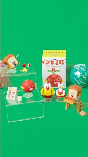 【パンどろぼう フィギュアコレクション 第6弾 パンどろぼうとりんごかめん】#shorts