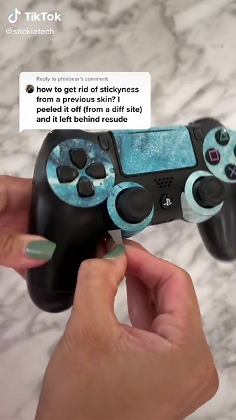 How to Remove Stickiness from PS4 Controller Skin