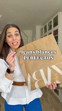 Perfect white jeans. I've included all the links on my channel. #ZARA #JEANS #Granada