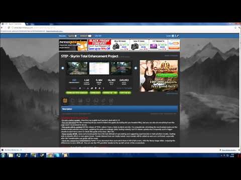 How to Install Mods to Skyrim!