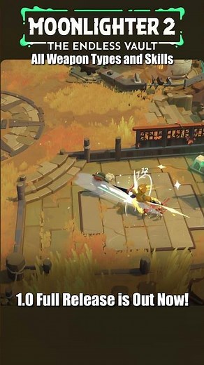 Every Weapon Type and Skils in Moonlighter 2 #ad #moonlighter2theendlessvault