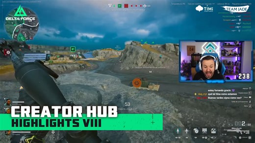 22K views · 442 reactions | Long-range sniping? ✅ Insane mid-air quad-kills? ✅ Amazing community? You bet! Here are this week’s CreatorHub Highlights! What was your coolest play this week?  | Delta Force Game | Facebook