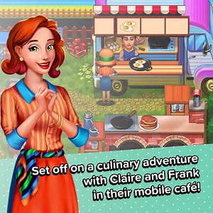 Travel in your own gourmet food truck and create delicious dishes all over the country! | GameHouse Original Stories