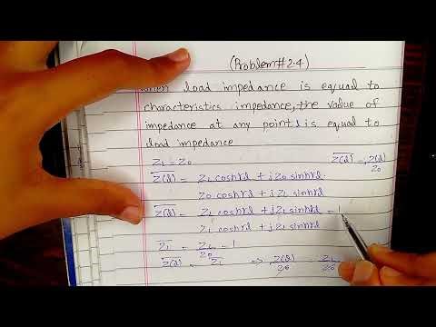 RF Microwave Engineering | Chapter#02 | Problem#2.4 | Transmission Line Theory | David M. Pozar