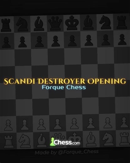 Scam the scam opening with this Trap !🔥#shorts #chess #scandinaviandefense (IB:@Marvelian_Chess)