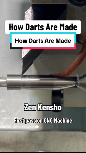The Process of Crafting Darts: Zen Kensho's CNC Machine Journey