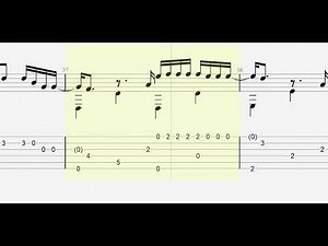 Beyonce: Halo with full tablature/sheet music for solo fingerstyle guitar