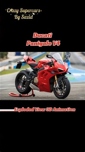#Ducati Panigale V4 🏍️🏍️ #Explodedview #Ducatilover