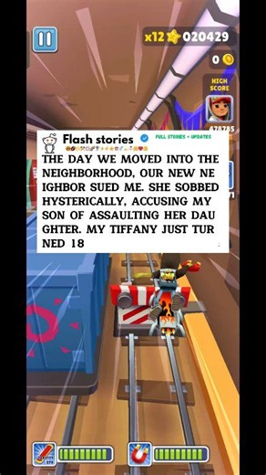 The day we moved into the neighborhood, our new neighbor sued me. She sobbed hysterically, accusing my son of assaulting her daughter. My Tiffany just turned 18 | Flash Stories