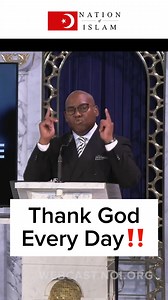 Thank God Every Day!! Watch the full replay of “The Power of Self Love” delivered by Student Minister Jeffrey Muhammmad is https://webcast.noi.org/sunday-replay/ #NOISundays #Farrakhan | The Nation of Islam