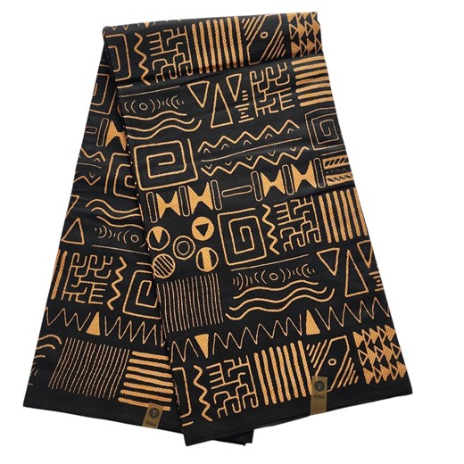 Black and Peach Tribal African Fabric, Ankara Fabric, African Fabric by the Yard, African Print Fabric, Tribal Fabric, African Clothing - Etsy