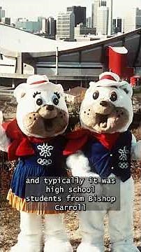 The Olympic Mascots Hidy and Howdy