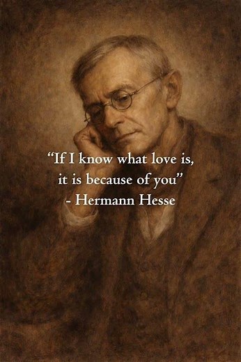 if i know what love is, it is because of you | hesse on love and devotion