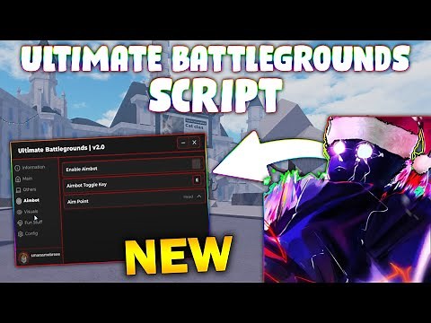 *NEW* Ultimate Battlegrounds Script (PASTEBIN 2025) (AIM BOT , ESP AND MORE )