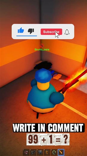 99999 IQ move in Barry's Prison Run! #roblox