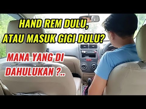 MISTAKES WHEN DRIVING A CAR I RELEASE THE HANDBRAKE FIRST OR GET INTO GEAR FIRST