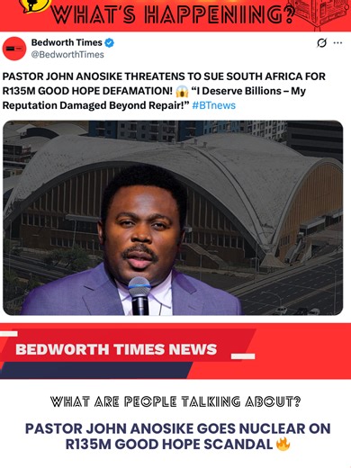 Pastor John Anosike's Call for Justice Over Defamation