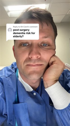 Carol General anesthesia doesn’t “cause dementia,” but it can be associated with postoperative cognitive dysfunction, especially in older adults or after major surgery. Knowing the risks, optimizing anesthesia plans, and protecting brain health before and after surgery all matter. #BrainHealth #AnesthesiaCare #CognitiveHealth #PatientEducation #doctorexplains | Zachary Meade