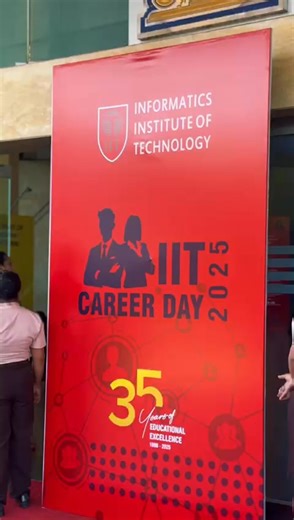 1.7K views | IIT career Day 2025 organized by the Informatics...