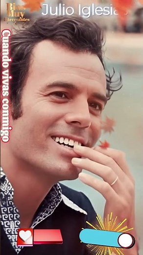Julio Iglesias -- Cuando vivas conmigo #80smusic #baladas #oldies#retro #viejitas #musicaromantica