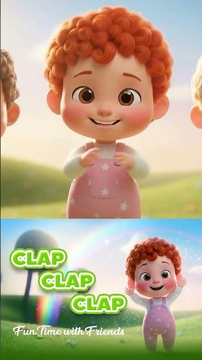 Clap Clap Clap – Fun Time With Friends | Sing Along with Lyrics | Nursery Rhymes