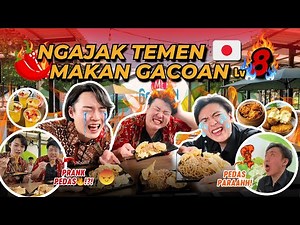 PRANK MIE GACOAN😂🔥 FRIENDS🇯🇵 TRY SPICY Lv.8 IT'S SO SPICY