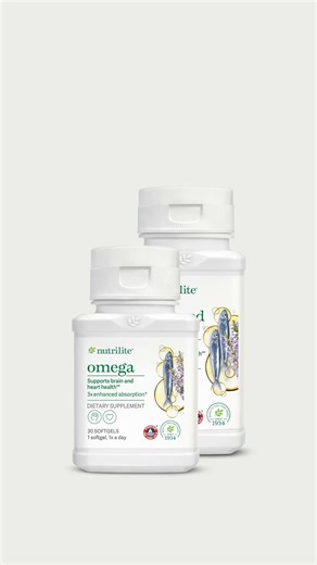 14K views · 1.6K reactions | Spot the difference!  Both #Nutrilite Omega and Advanced Omega add essential fatty acids to your diet with 3️⃣ kinds of Omega 3s:  DHA and EPA from sustainably sourced, wild-caught fish oil  ALA from organic, traceable white chia seed oil Which product has double the body benefits?  | Nutrilite | Facebook