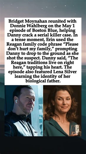 Bridget Moynahan’s Erin Reagan Returns to Boston Blue with Classic Reagan Family Code #BostonBlue