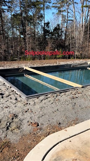 Another fiberglass pool here in Columbia, South Carolina#solpoolsandspasllc #smallbusinesscheck #blessed #Motivacional #viralvideo