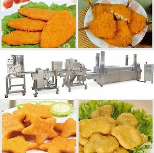 [Hot Item] Continuous Food Coating Equipment Chicken Fish Breading Coating Machine