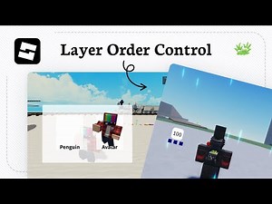 How to change GUI layer in Roblox Studio (Layering Priority)