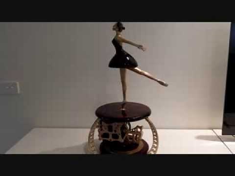 AUTOMATA WIND UP BALLERINA ,CLOCKWORK BALLERINA , AUTOMATA
